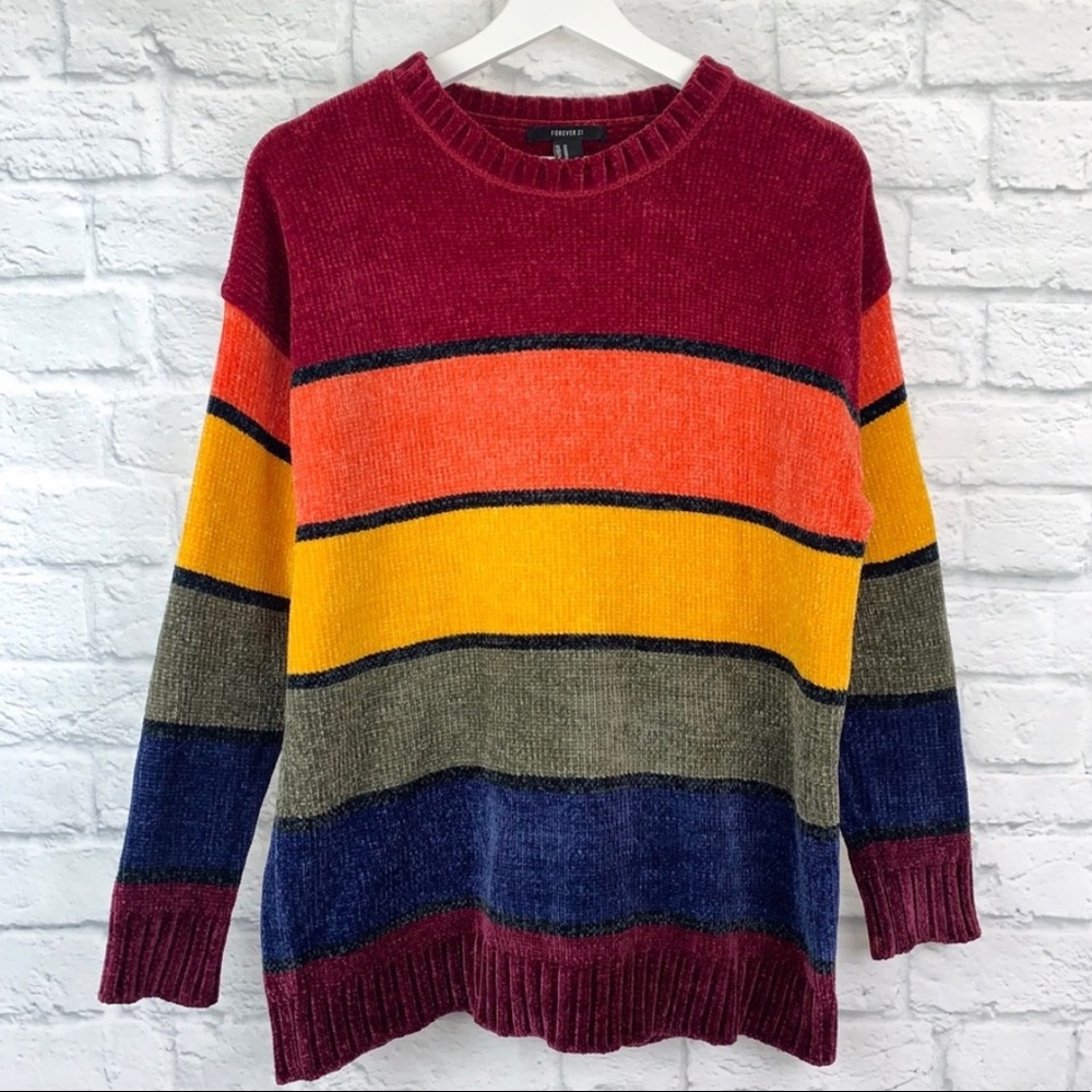 F21 Chenille Sweater
